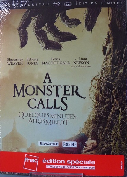 Steelbook A Monster Calls - Bluecats