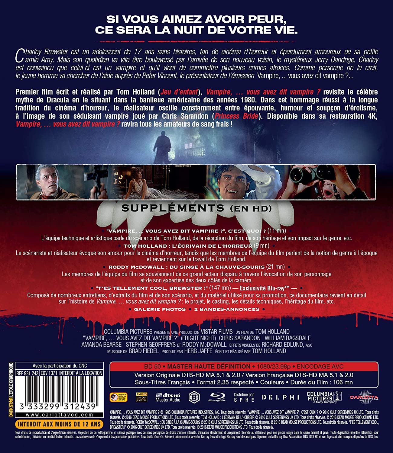 Vampire, vous avez dit vampire ? Blu-ray (Amaray) – Image 2