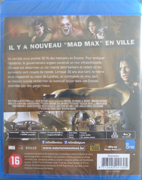 Doomsday Blu-ray (Amaray) – Image 2