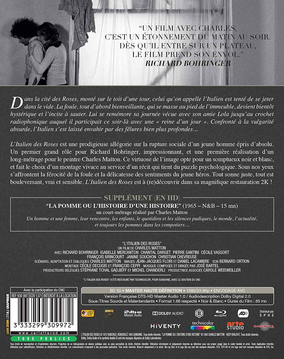 L'Italien des Roses Blu-ray (Amaray) – Image 2