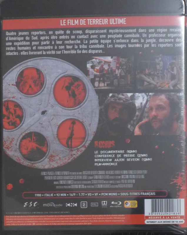 Cannibal Holocaust Blu-ray (Amaray) – Image 2