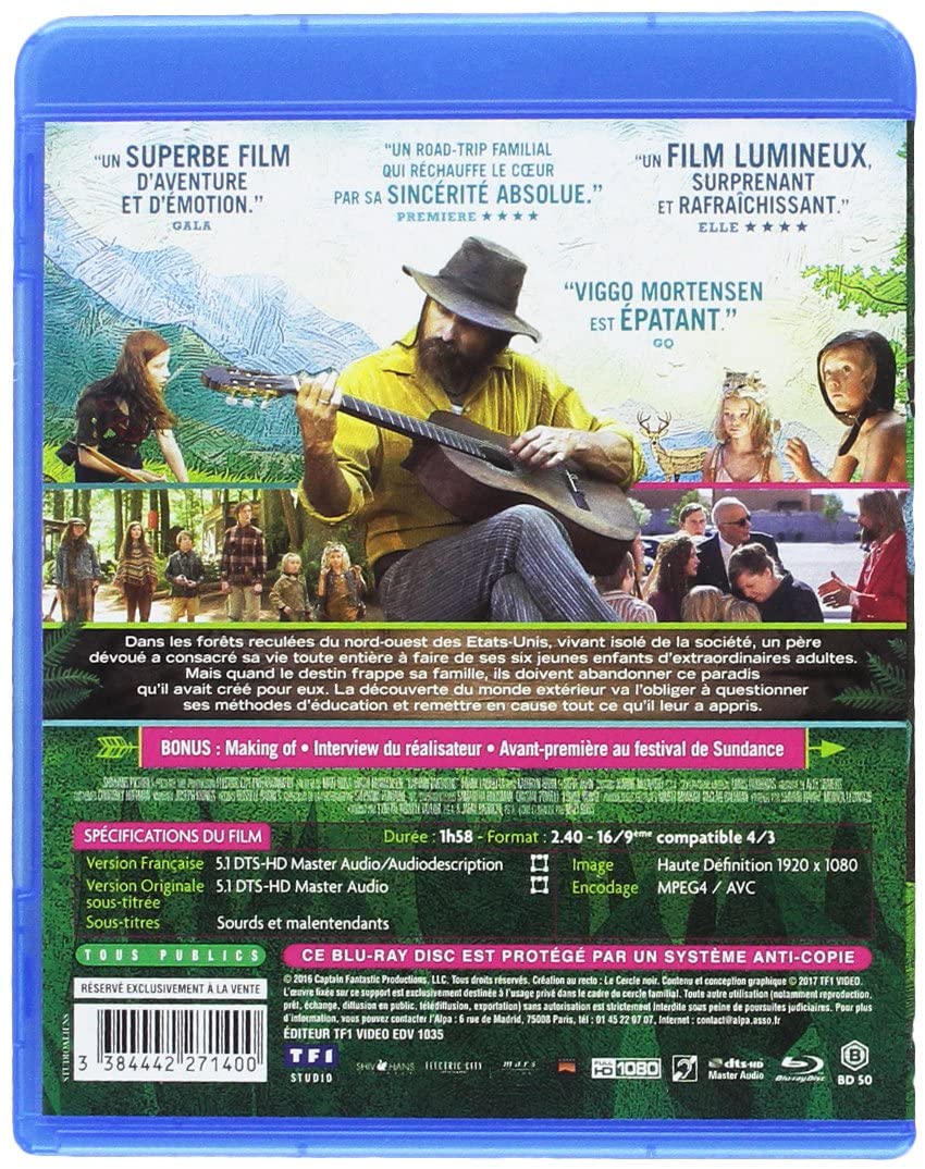 Captain Fantastic Blu-ray (Amaray) – Image 2