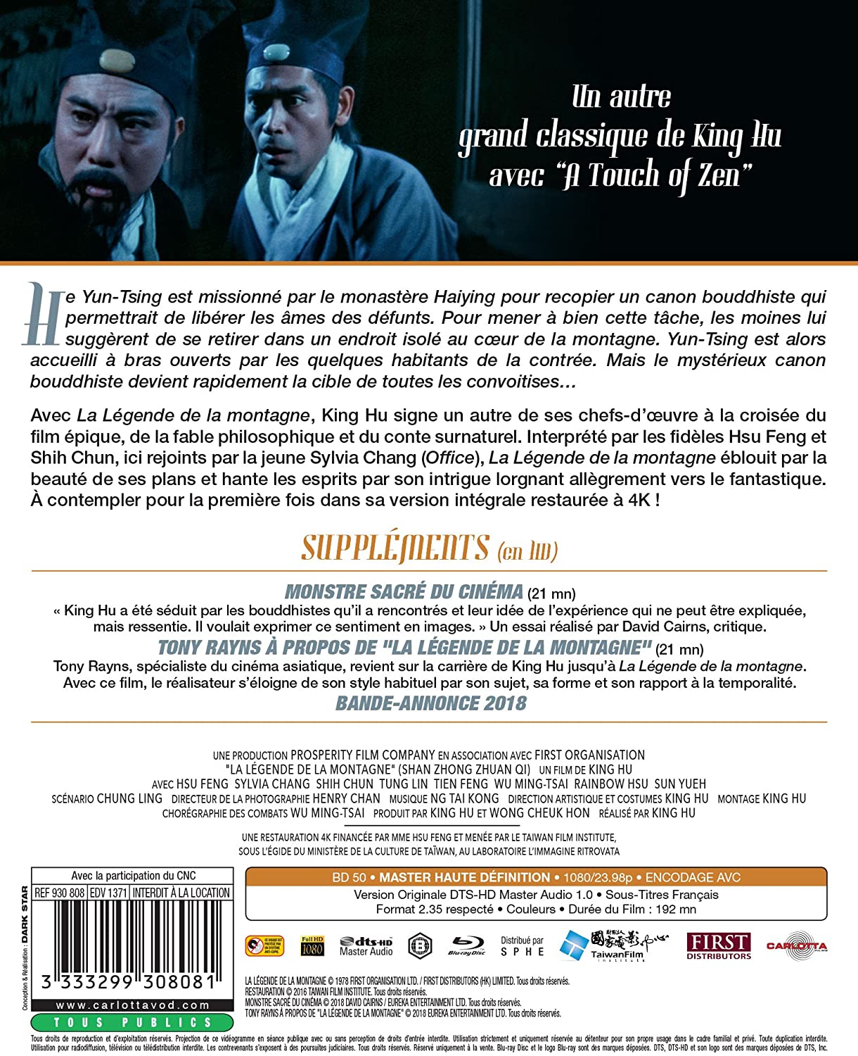 La Légende de la montagne Blu-ray (Amaray) – Image 2