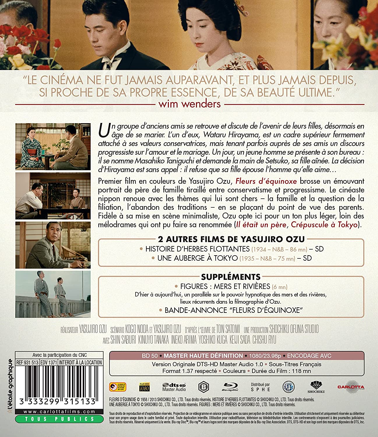 Fleurs d'équinoxe Blu-ray (Amaray) – Image 2