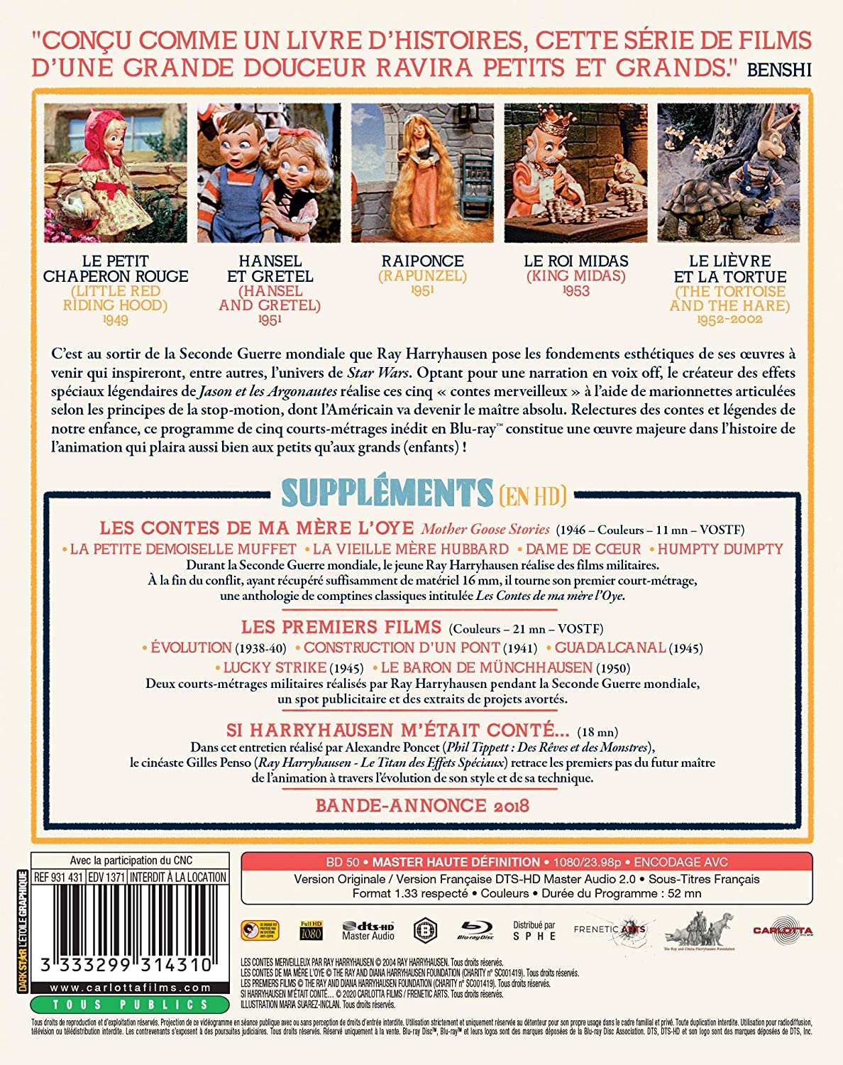 Les Contes Merveilleux Blu-ray (Amaray) – Image 2