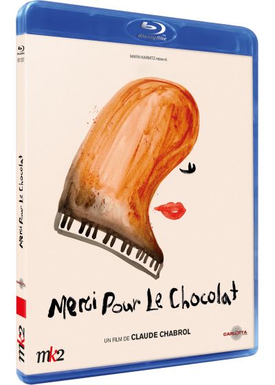 Merci pour Le Chocolat Blu-ray (Amaray)