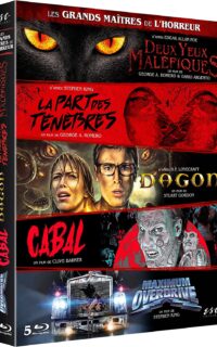Les Grands maîtres de l'horreur 5 films Blu-ray (Coffret)