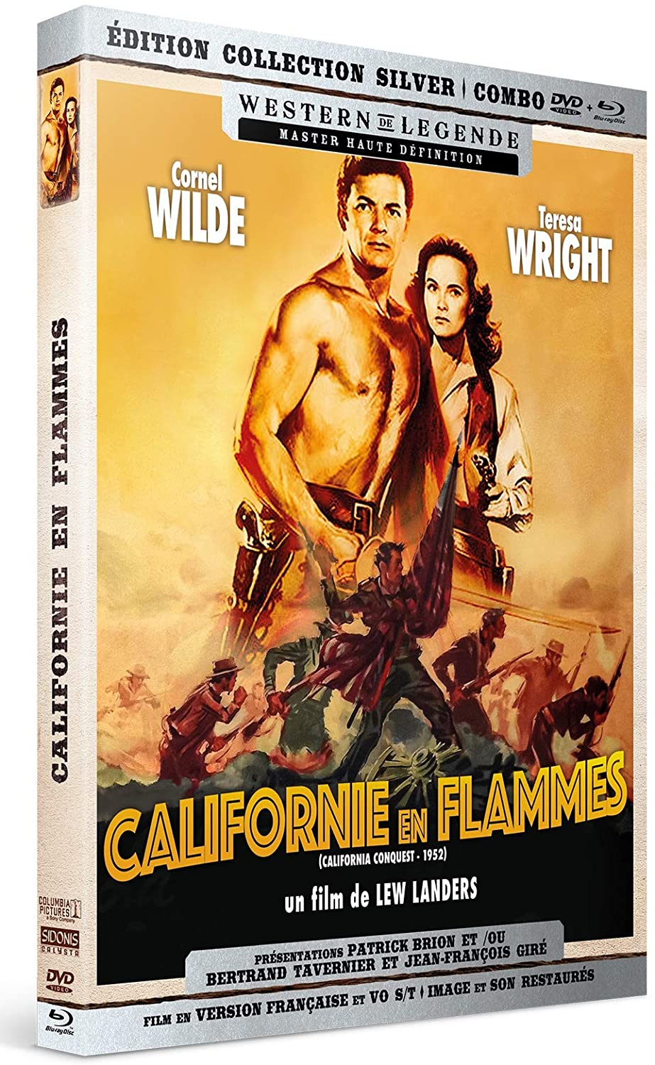 Californie en Flammes Blu-ray + DVD (Boitier DVD)