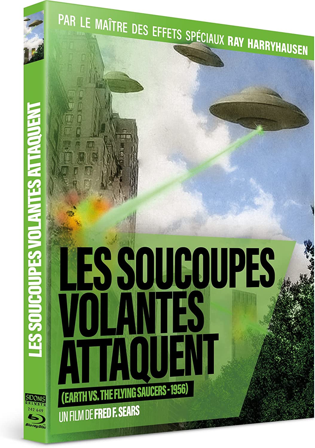Les Soucoupes volantes attaquent Blu-ray (Amaray)