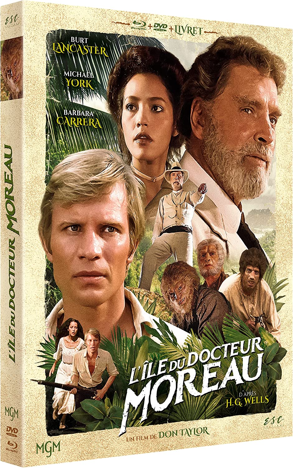 L'Île du Docteur Moreau Blu-ray (Digipack)