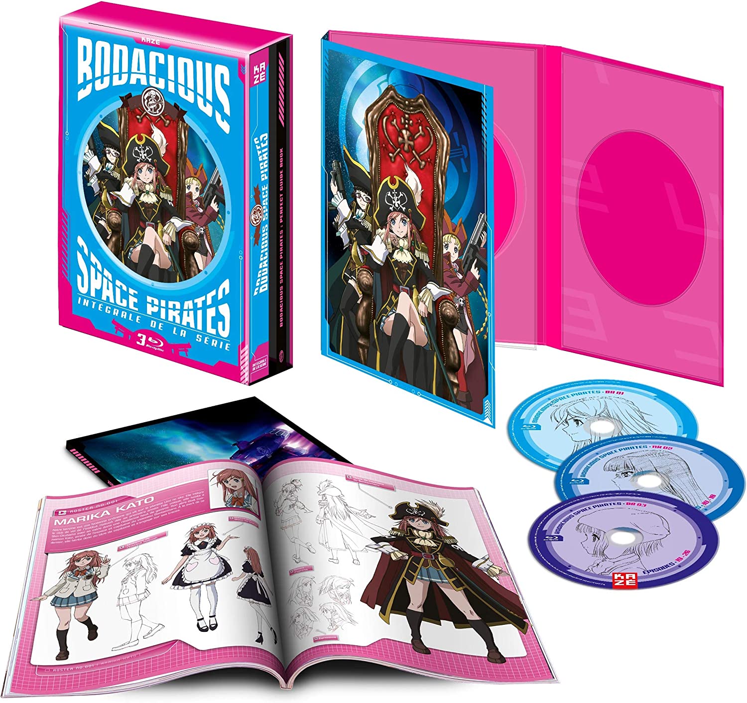 Bodacious Space Pirates Intégrale Blu-ray (Coffret) - Bluecats