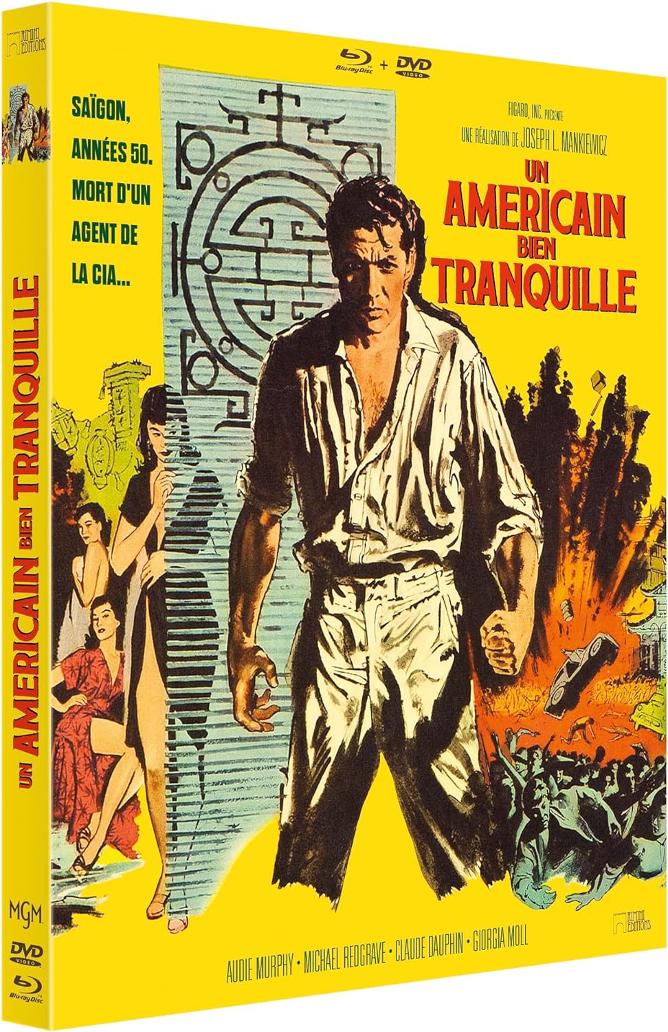 Un Américain bien tranquille Blu-ray (Digipack)