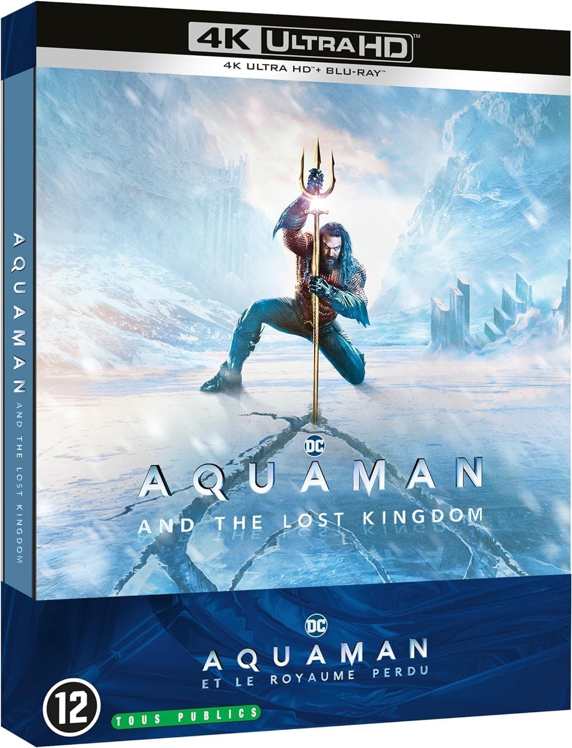 Aquaman et Le Royaume Perdu 4K Blu-Ray (Steelbook)