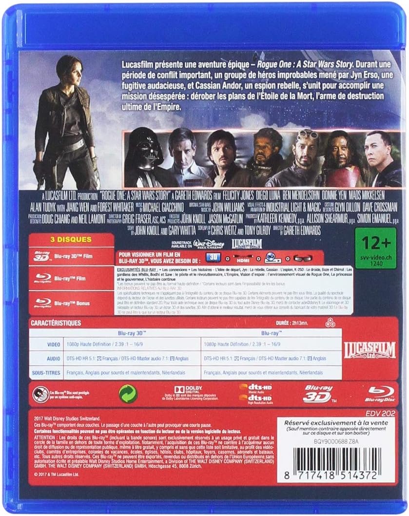 Rogue One A Star Wars Story 3D/2D (Amaray) – Image 2