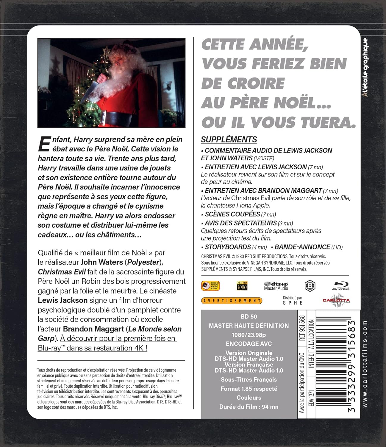 Christmas Evil Blu-ray (Amaray) – Image 2