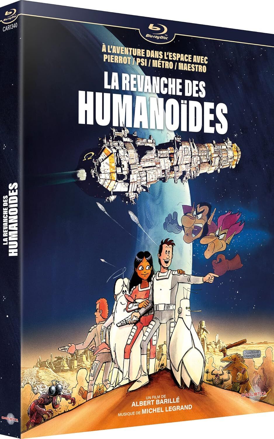 La Revanche des Humanoïdes Blu-ray (Amaray)