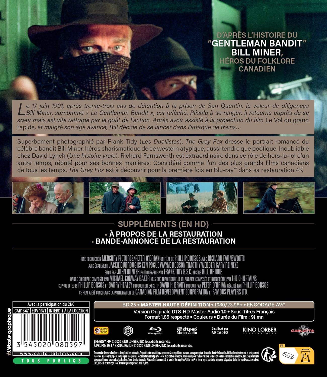 The Grey Fox Blu-ray (Amaray) – Image 2