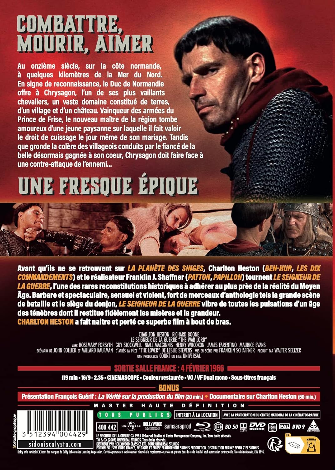 Le Seigneur de la Guerre Combo Blu-ray + DVD (Boitier DVD) – Image 2