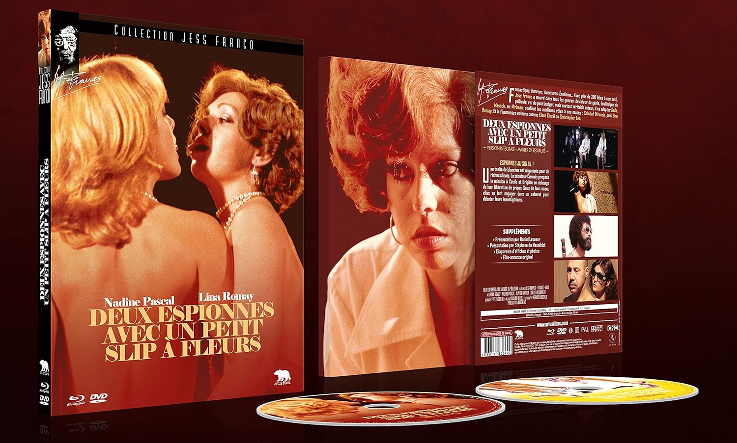 Deux espionnes avec un petit slip à fleurs Blu-ray (Digipack) – Image 2