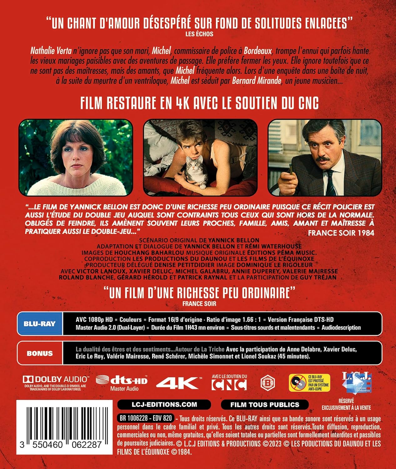 La Triche Blu-ray (Amaray) – Image 2