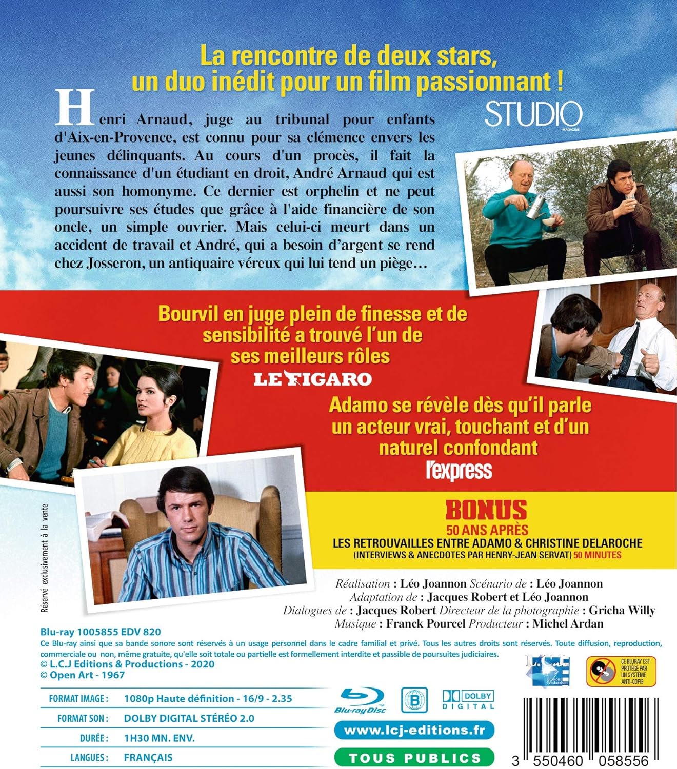 Les Arnaud Blu-ray (Amaray) – Image 2