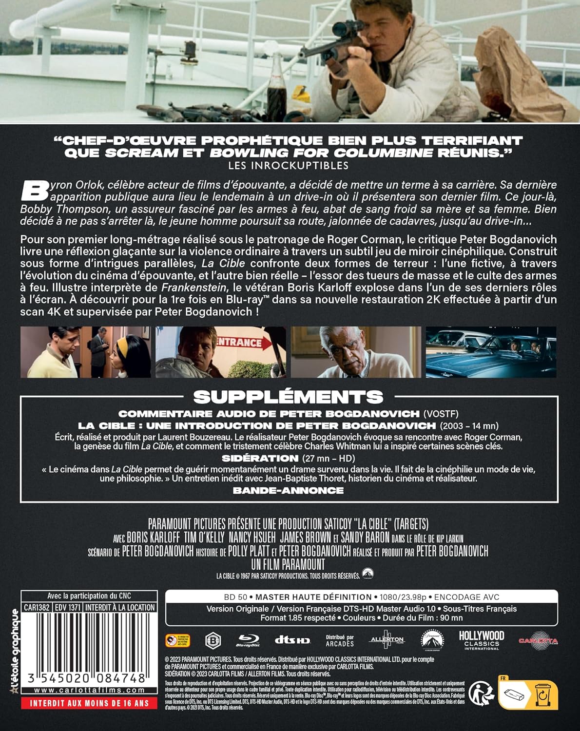 La Cible Blu-ray (Amaray) – Image 2