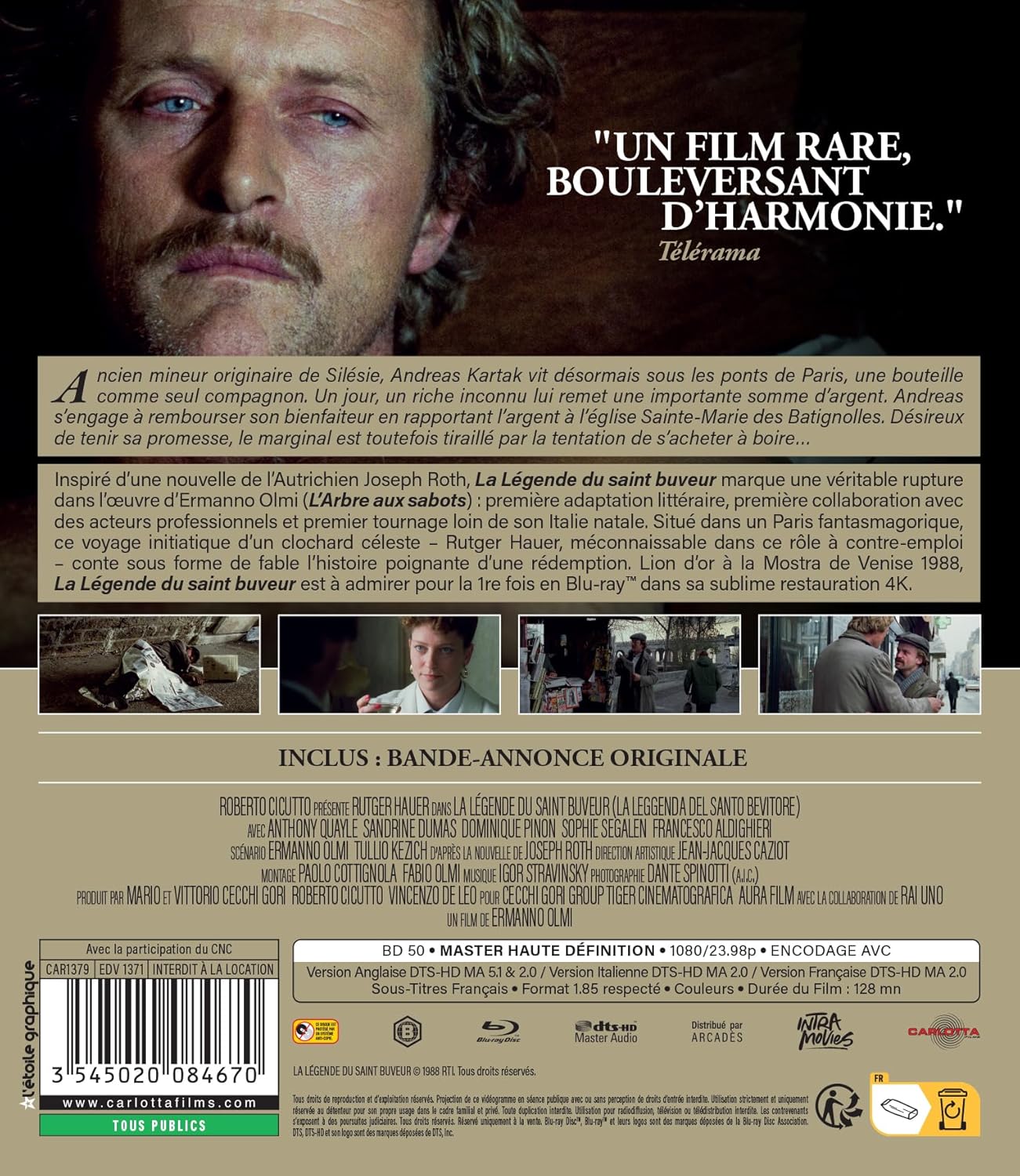 La Légende du saint buveur Blu-ray (Amaray) – Image 2