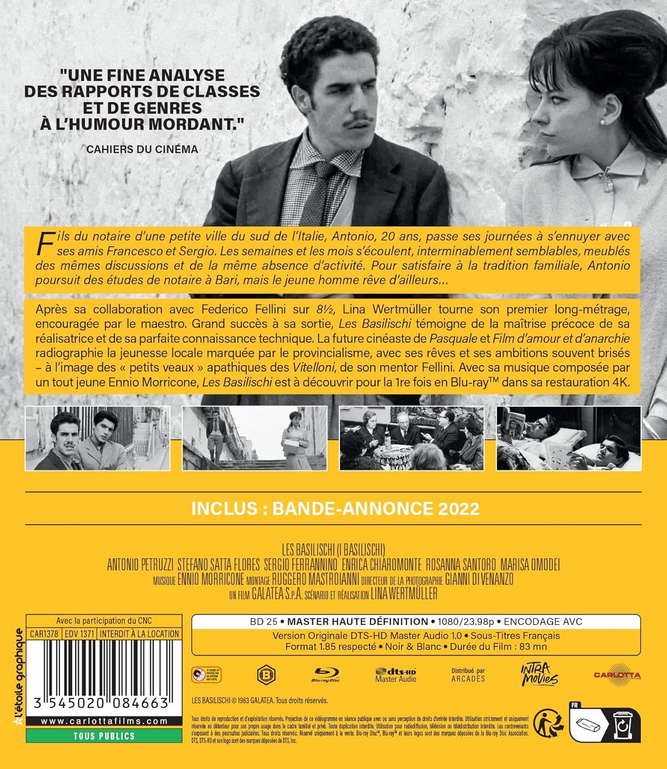 Les Basilischi Blu-ray (Amaray) – Image 2