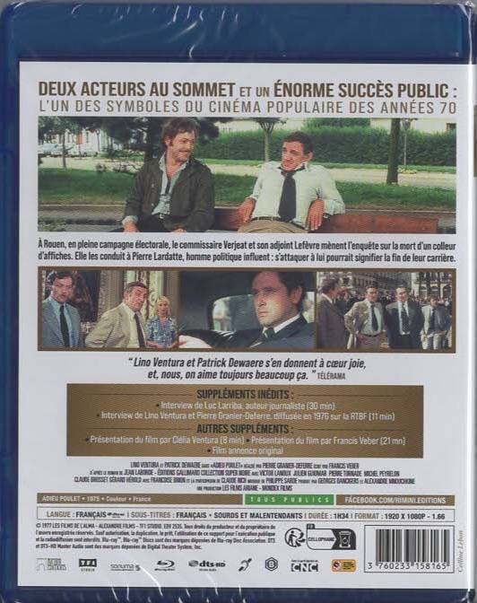 Adieu poulet Blu-ray (Amaray) – Image 2