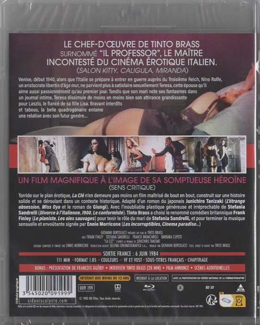 La Clé Blu-ray (Amaray) – Image 2