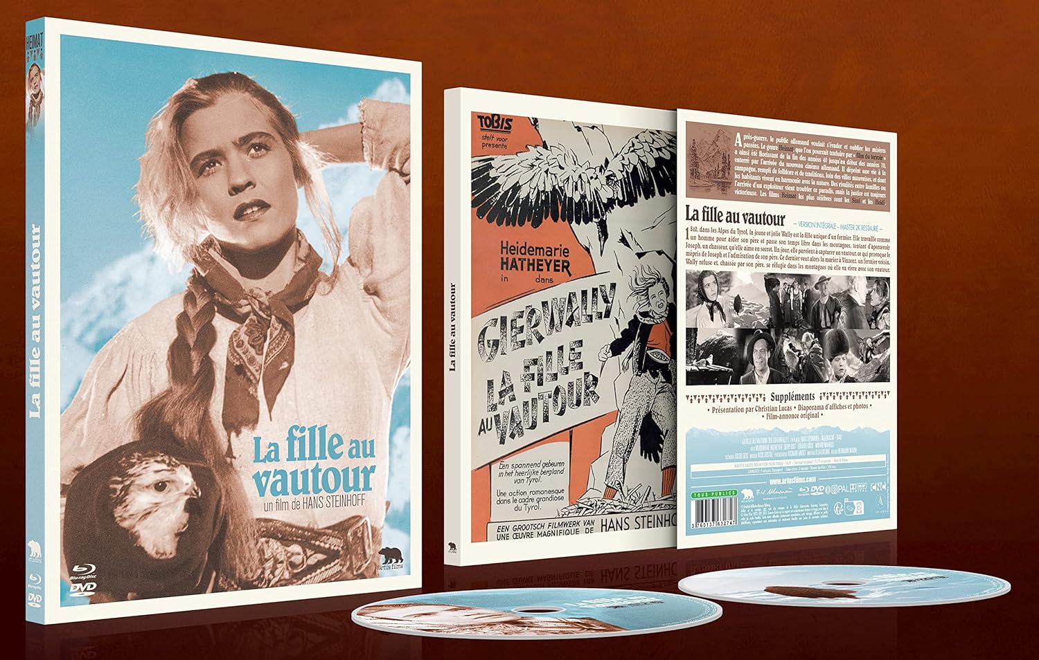 La Fille au vautour Blu-ray (Digipack) – Image 2