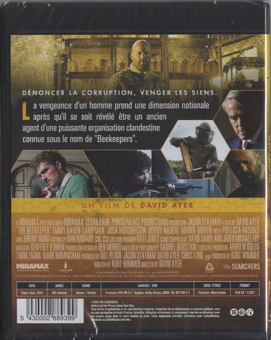 The Beekeeper Blu-ray (Amaray) – Image 2