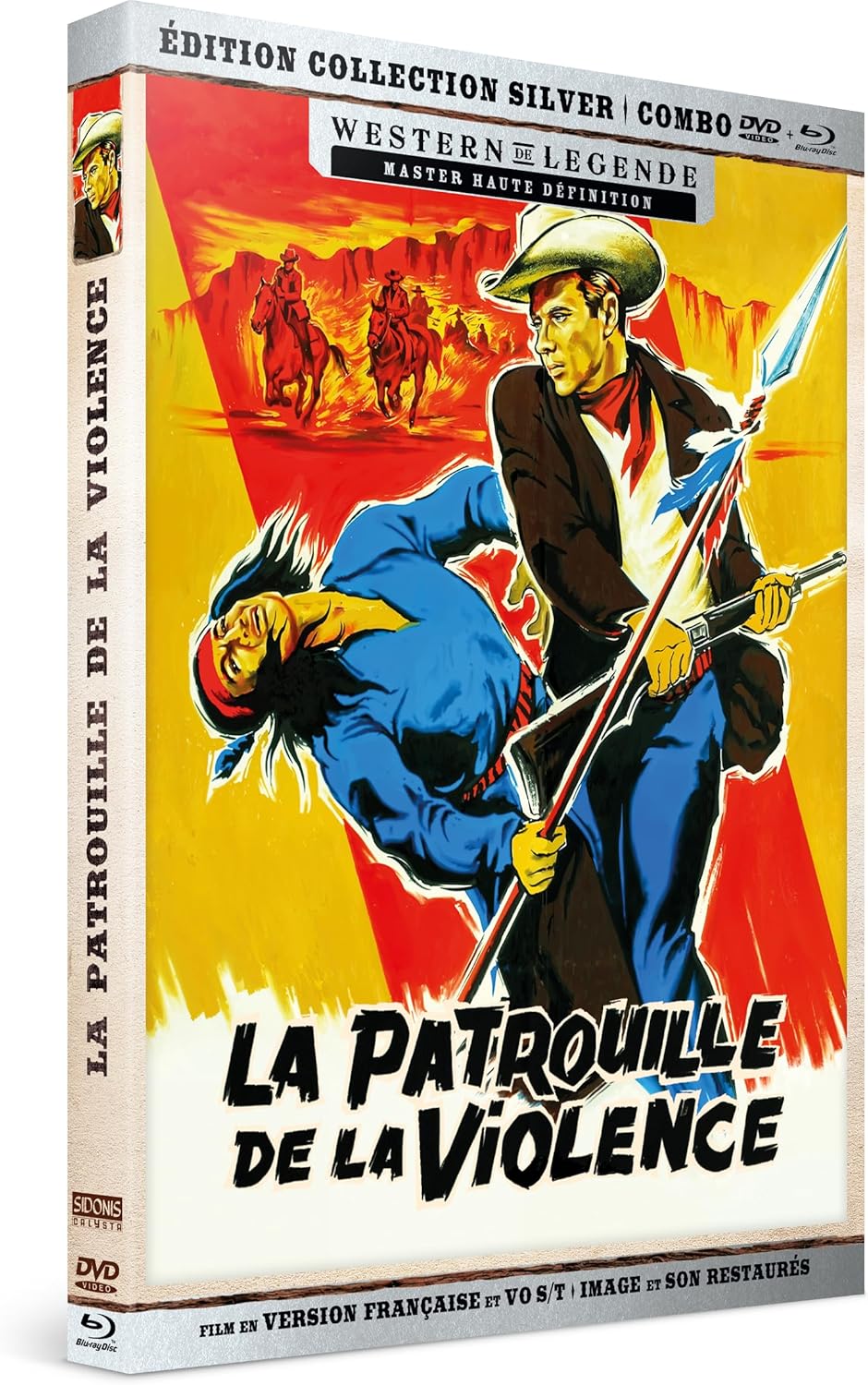 La Patrouille de la violence Blu-ray + DVD (Boitier DVD)