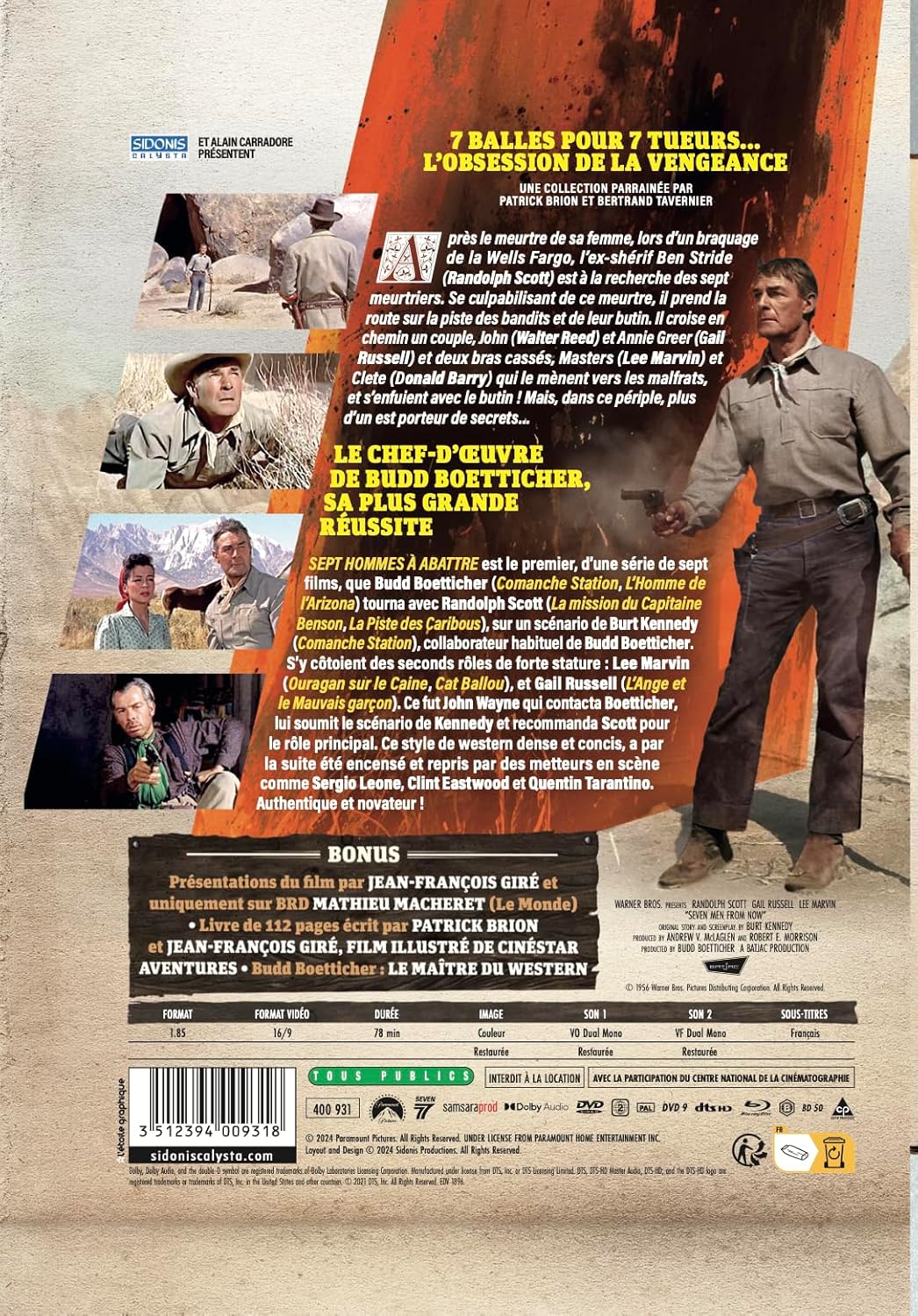7 hommes à abattre Blu-ray (Digibook) – Image 2