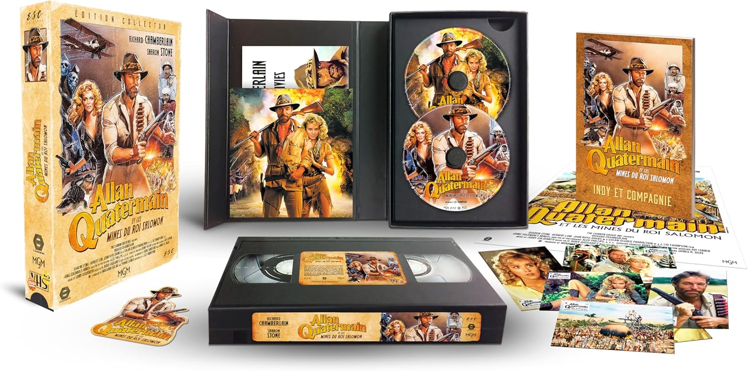 Allan Quatermain et Les Mines du Roi Salomon Blu-ray (VHS Box) – Image 2