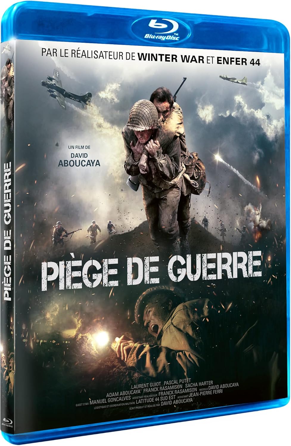 Custodia Amaray Blu Ray 10 Dischi - Blu 44 Mm - Ricambio Vuoto