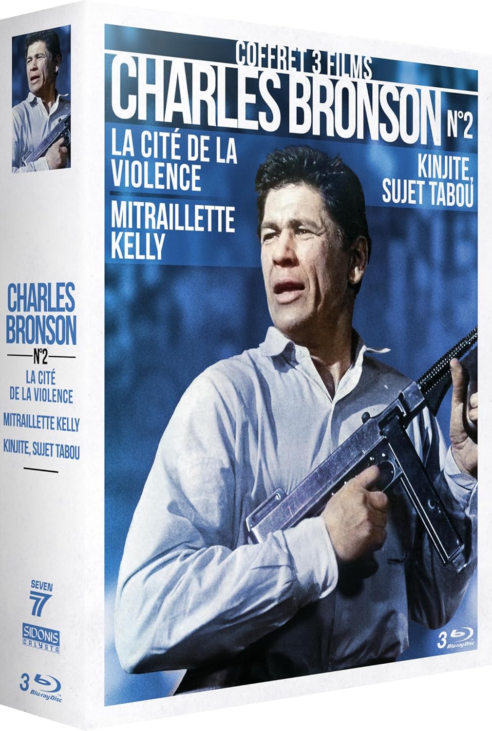 Charles Bronson 3 films Blu-ray (Coffret)