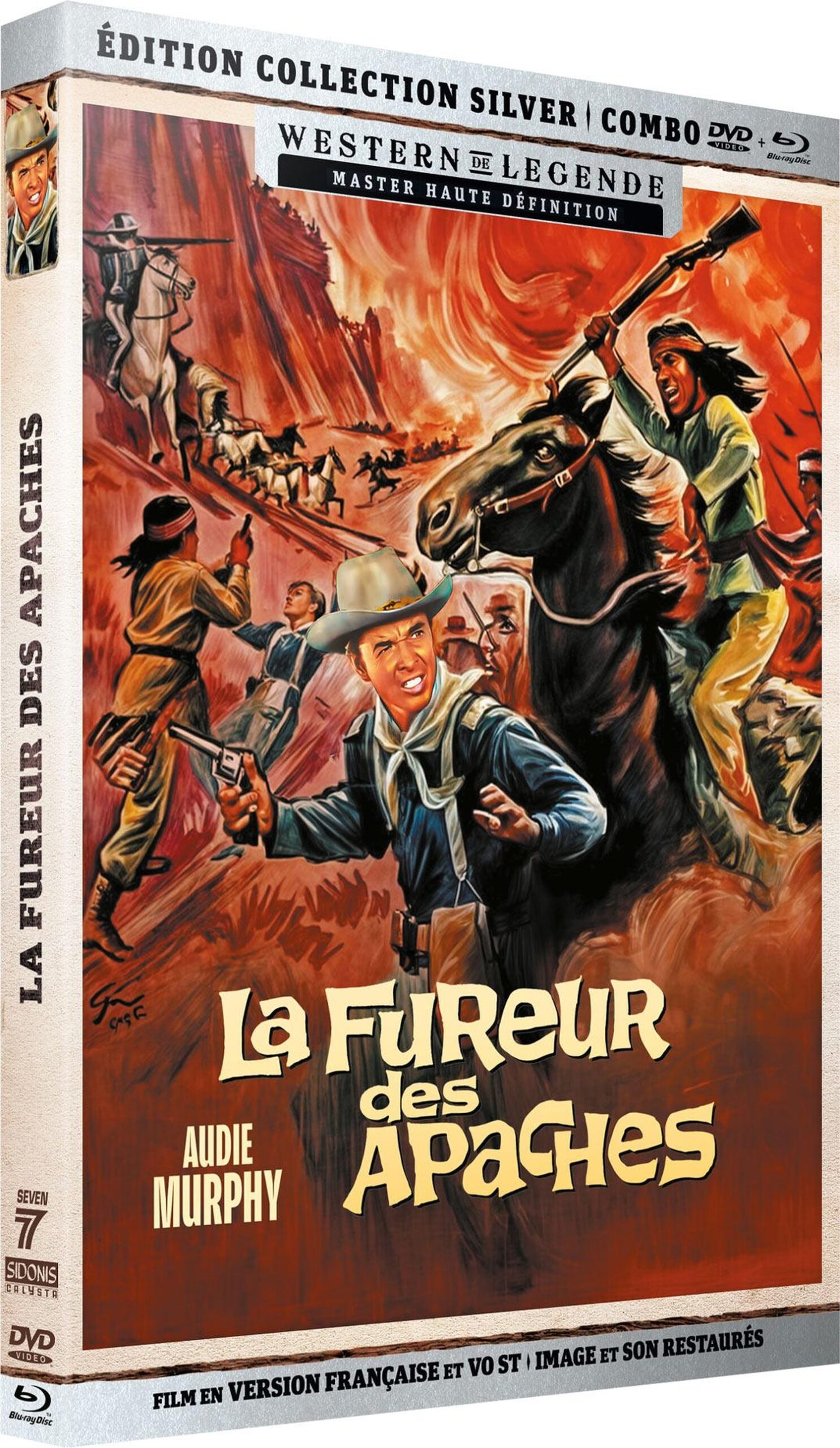 La Fureur des Apaches Combo Blu-ray + DVD (Boitier DVD)