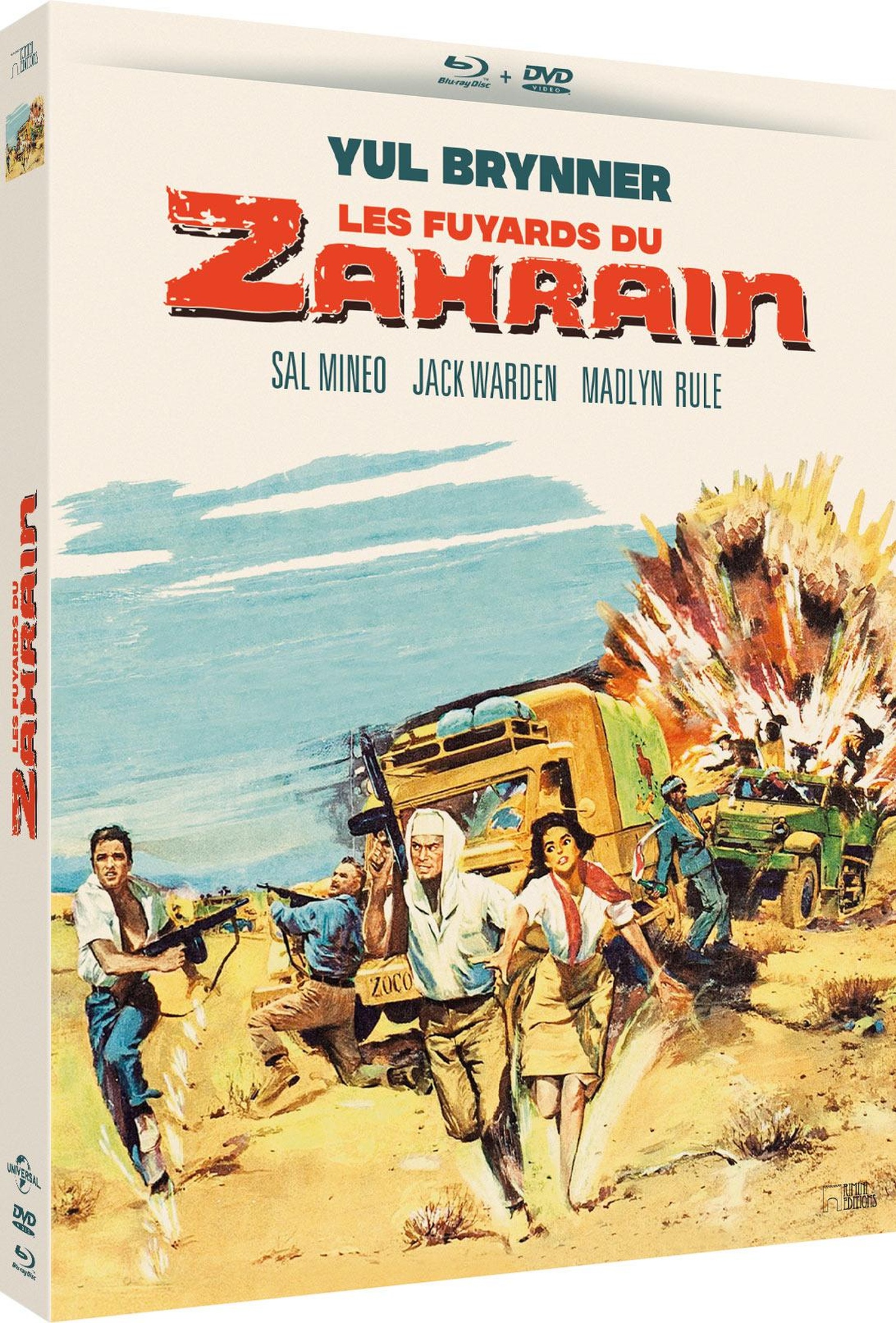 Les Fuyards du Zahrain Blu-ray (Amaray)